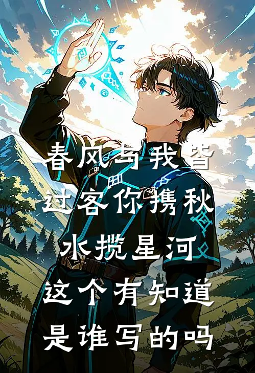 春风与我皆过客你携秋水揽星河,这个有知道是谁写的吗