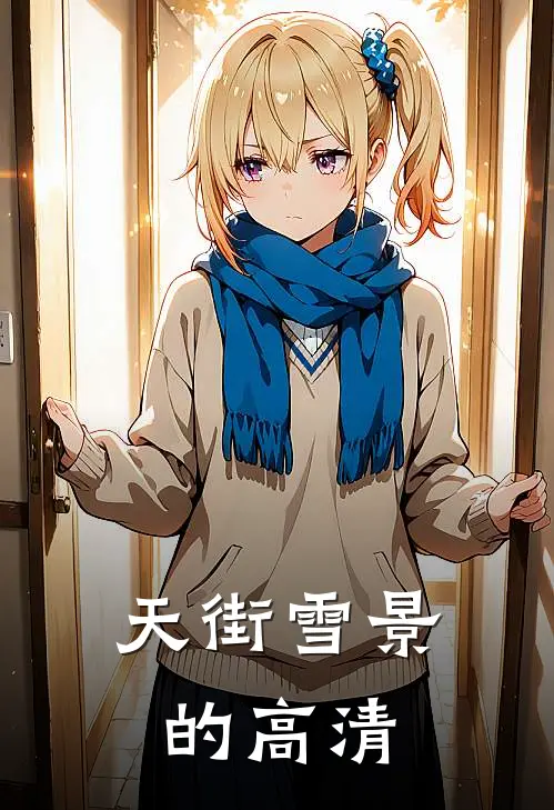 天街雪景的高清