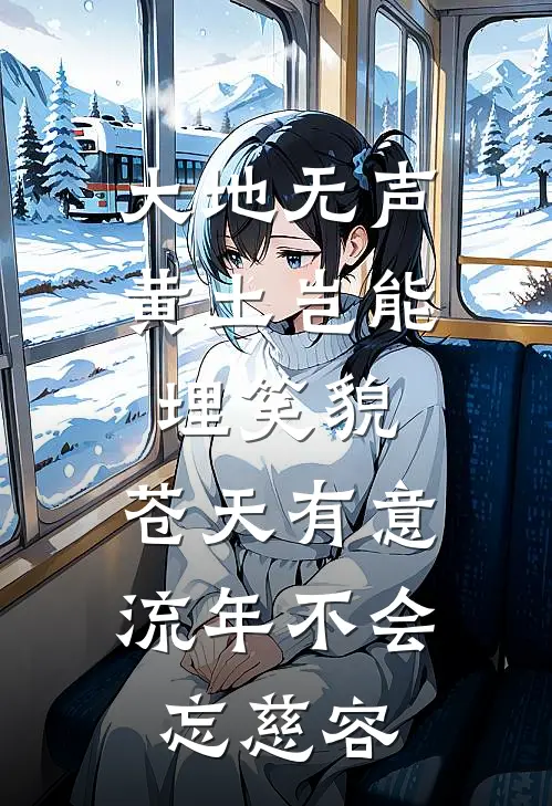 大地无声,黄土岂能埋笑貌;苍天有意,流年不会忘慈容