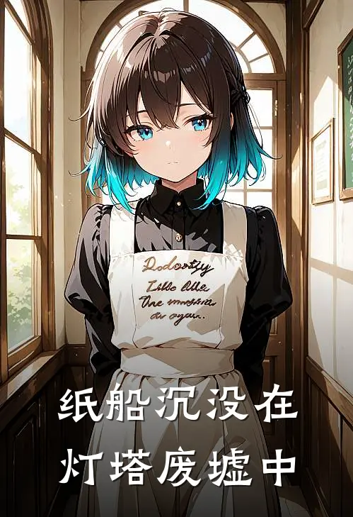 纸船沉没在灯塔废墟中