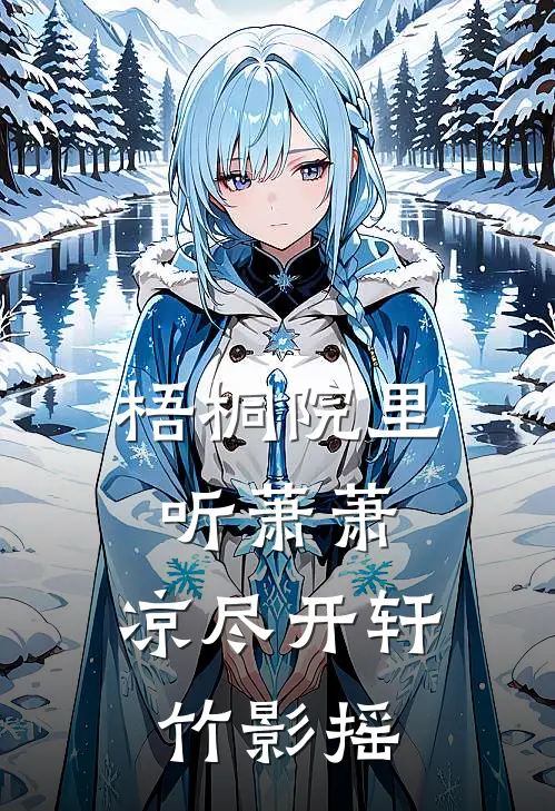 梧桐院里听萧萧,凉尽开轩竹影摇