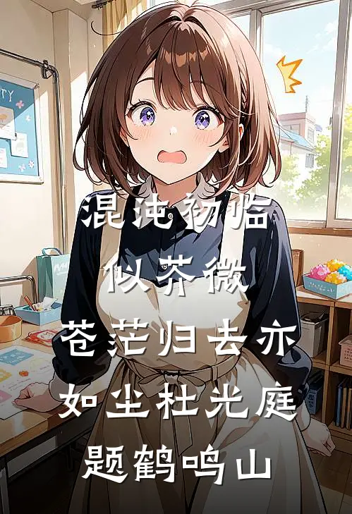 混沌初临似芥微,苍茫归去亦如尘杜光庭题鹤鸣山