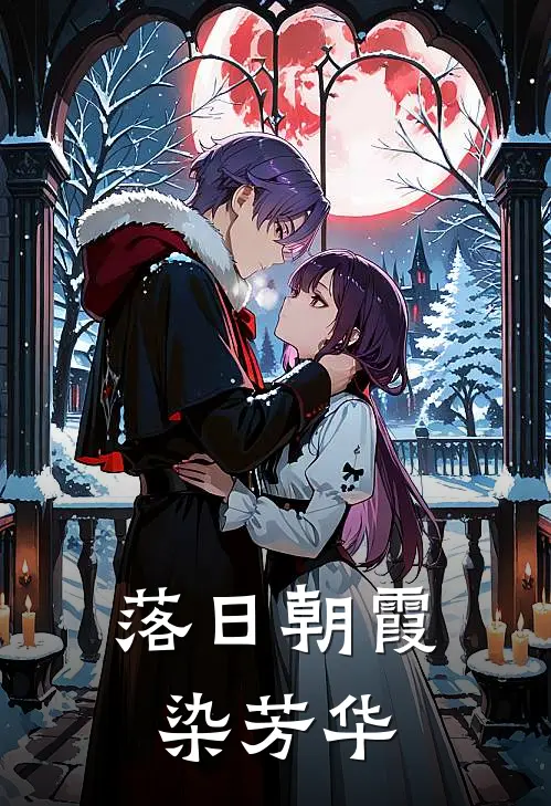 落日朝霞染芳华