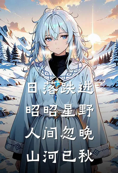 日落跌进昭昭星野,人间忽晚,山河已秋